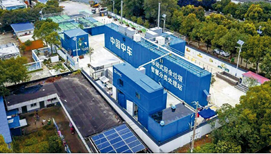 200噸/天！湖南常熟市南湖廚余垃圾處理站試運行