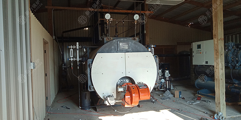 湖南岳陽10噸WNS燃?xì)庹羝仩t項(xiàng)目